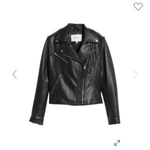 Derek Lam 10 Crosby Leather Moto Jacket